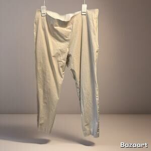 A New Day Women's Pants Side Zip Straight Leg Khaki Size 16R
